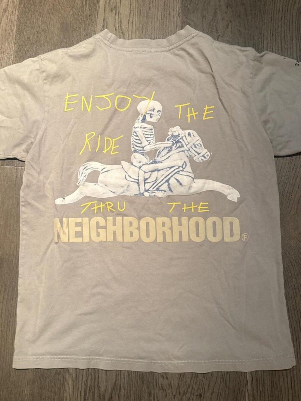 Cactus Jack x Neighborhood ‘tokyo japan bee’ ‘ENJOY THE RIDE' SMALL TEE